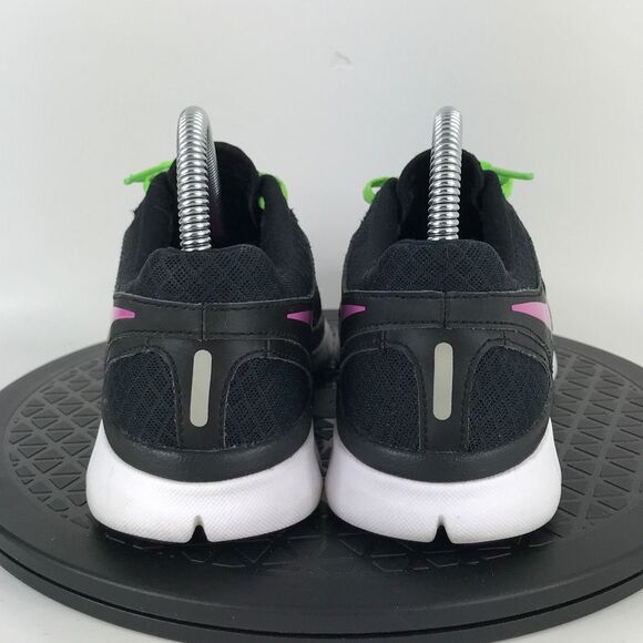 Nike Flex 2013 Black/Pink Athletic Running Shoes 580440-009 Women's Size 7 - Picture 6 of 12